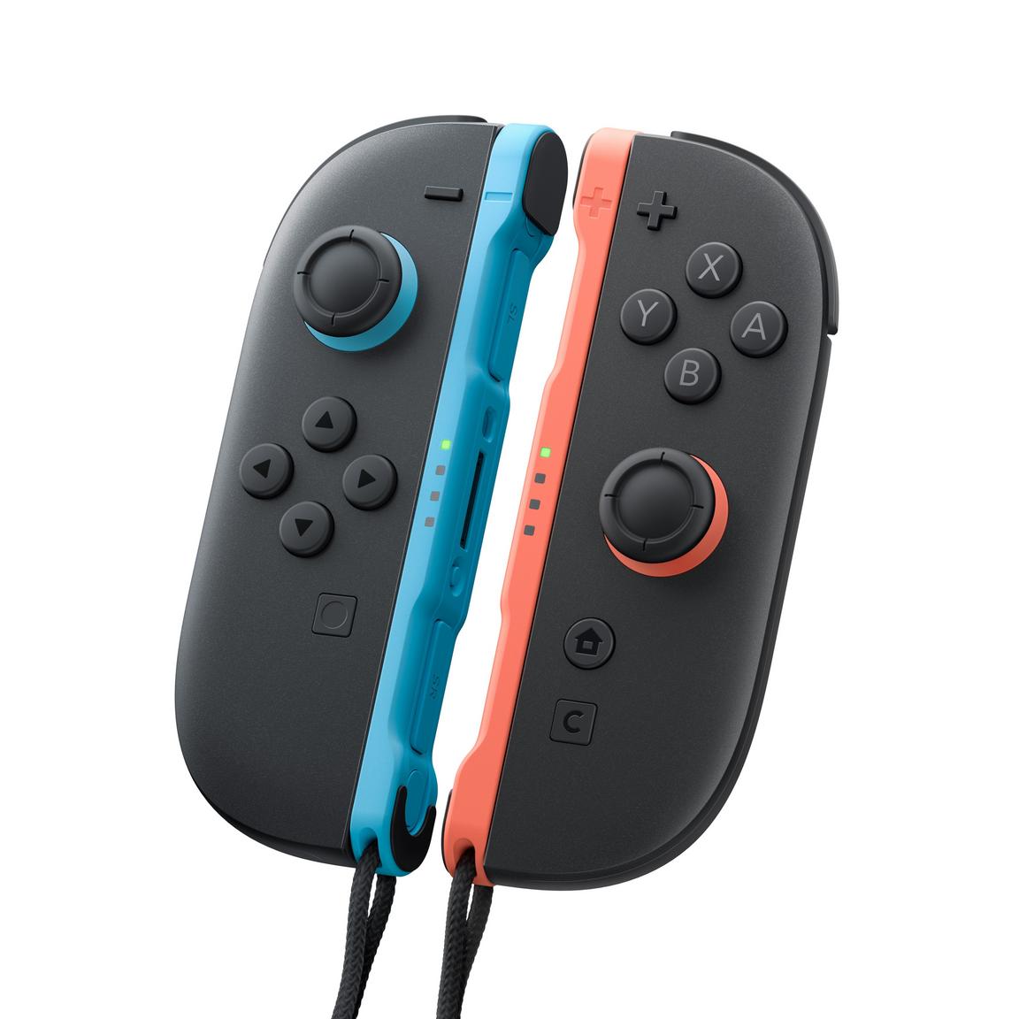 "Image of Nintendo Switch 2 Joy-Con 2 (L)/(R) Light Blue/Light Red, Light Red view"